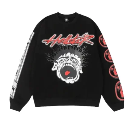 Hellstar Studios Records Sweater in Black
